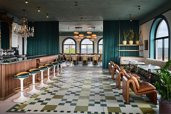 Interior of Hotel Genevieve