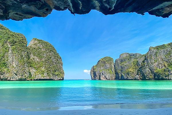 View of Maya Bay, Thailand: Iconic Movie Locations